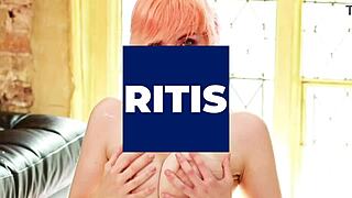 British teen 18+ getting naughty in the bath, touching herself