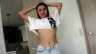 hot latina stepsisters deep anal railed in kinky threesome with stepdaddy