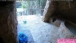 Sneaky Sex with Boyfriend in Sauna