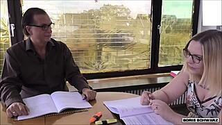 Boris Schwarz teen student asks, 'Want secret fucking?' seducing teacher