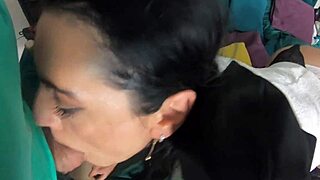 horny milfycalla enjoys missionary and doggy fucking with cum play