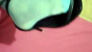 Scorpiotinna shows her stockings and feet