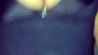 taboo stepmom riding bbc while son watches from hiding