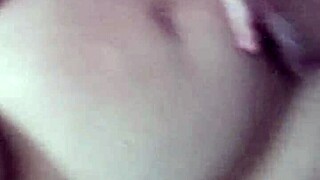 Hot cum drips on eager skin