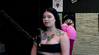 Kalyca Overwhelms With Guilt After Confessing Cheating With Sixteen At The Party, Strips In Sheer Red