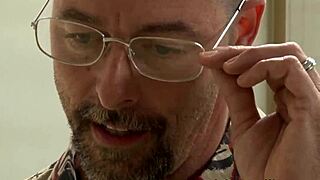 Ebony stepdaughter receives facial in hardcore reality