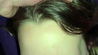 Milf gets her face fucked before receiving a cum facial.