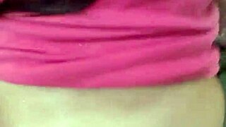 Horny Filipina gets outdoor creampie, almost caught in the act!