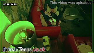 The British Teen Felt Overwhelming Excitement Spying On The European Teacher Getting Fucked Hard In Uniform