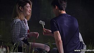 she's nerdy, insatiable for cock, craving every lick and ride