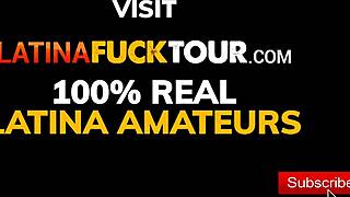 لاتينية بنية جسم مثالي تحب زب كبير محشي بين خدود طيزها