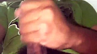 peruvian teen receives cumshot in amateur sala handjob