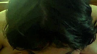 Big Tits Displayed During Deepthroat Blowjob