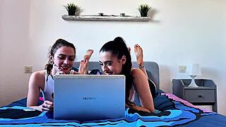 Briseida Myers & Malafalda Taste Their Sweet Pussies, Teasing Contrast