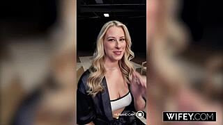 Blonde country hotwife takes big black cock hard in front of husband