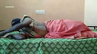 AUNT'S THIRSTY SMOOTH PUSSY GETS FINGERED