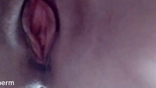 Amateur Babe Masturbates Pink Pussy While Her Stepdad Is In The Next Room With Friends - Solo Masturbation And Real Female Orgasm