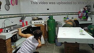 sexi plumber fixes my pussy leak