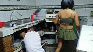 sexi plumber fixes my pussy leak