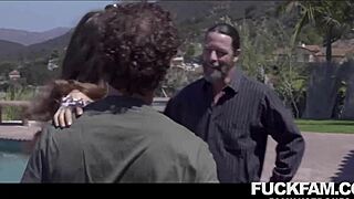 elena koshka's little stepbrother got big and i couldn't help but notice