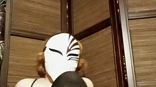 pantyhose worn by a petite woman with natural tits in homemade solo