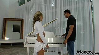 mofozo com - horny amateur gets the cum on her small 18+ tits