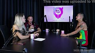 caroleta roots compilation on bora cast with bruna carlos part 1 in sheer red lingerie