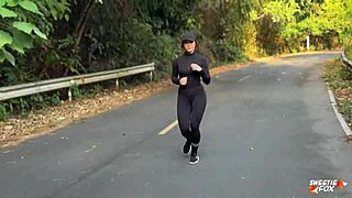 met a stranger during my morning run and we ended up fucking passionately in various positions