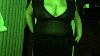 Wife wears outfit for dick, 42f natural tits