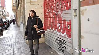 Lucía Bianco meets young 18+ boy in dance classes for mating dance