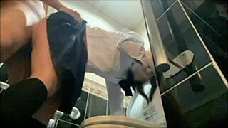 salaryman begs to be bullied, excited by perverted play.