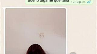 Doña Mary In Nice Shorts Showing Her Delicious Ass