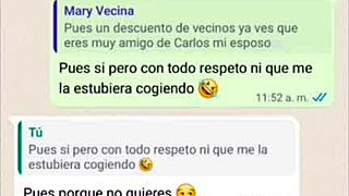 Doña Mary In Nice Shorts Showing Her Delicious Ass