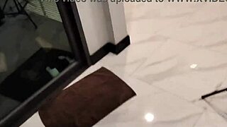 petite asian wife surprised by thai husband in threesome encounter