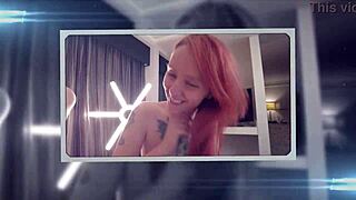 Haven Moss models a tiny black micro bikini in this photoshoot part 2.