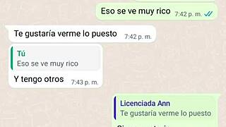 my stepmom gets excited on chat 😏