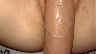 oh wow, that soft petite redhead gobbles monster dildo eagerly