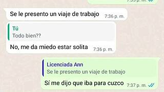 my stepmom gets excited on chat 😏