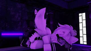 hard sex with furry girlfriend in roblox 😈