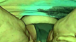 Sexy Wife in Sundress Upskirt Teasing Skirt and Panties