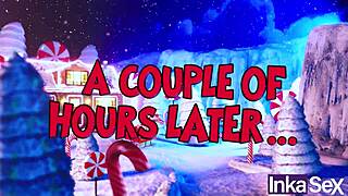 Grinch And Victoria Camargo Spoil Christmas With Costumed Play In Parody Style
