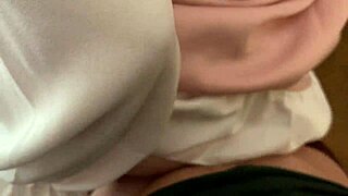 Hot maid succumbs to quick fuck