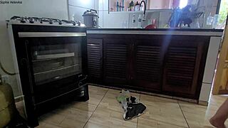 i hired a naughty maid who came wanting to work naked for more with sophie helenass