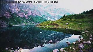 Exciting amateur outdoor adventure with Mia