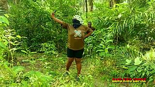 amateur bbw college babe has outdoor bush sex on vacation