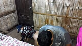 Mother-In-Law Swallows Stepson's Cum