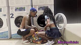 this skinny girl loves getting turned into a slut by a young big dick guy