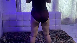 i filmed a homemade workout with my college girlfriend's fit ass