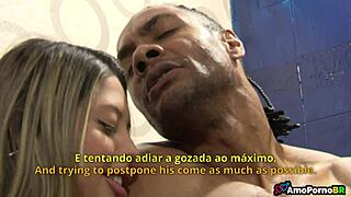 My blonde wife and her fake nephew with monster cock in part 3