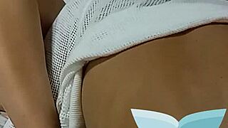 i tear her stockings and cum twice in my argentinian spanish teachers pussy married while her husband waits for her at home